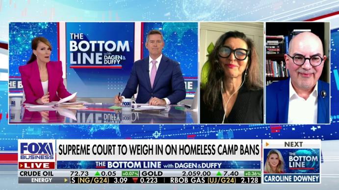 'The Bottom Line' panelists Erica Sandberg and Richie Greenberg discuss an upcoming Supreme Court case that will examine the co<em></em>nstitutionality of banning homeless camps.